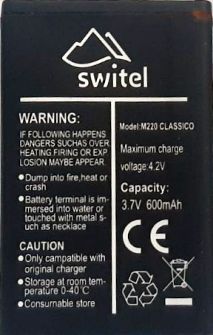 Switel (M222) 600mAh Li-ion оригінал