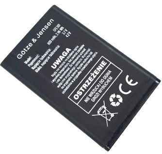 Götze & Jensen (GFE302) 800mAh li-ion оригінал
